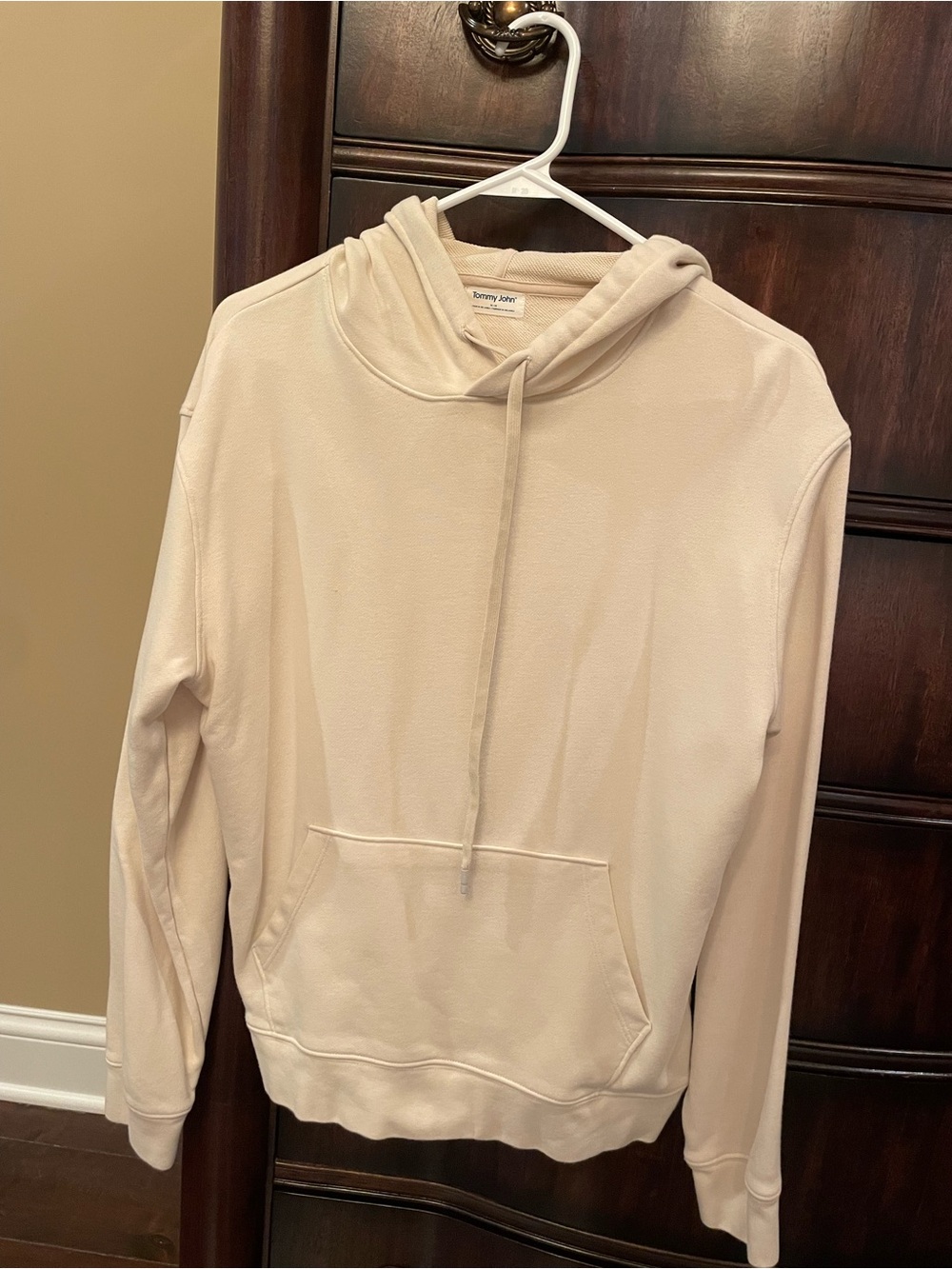 Tommy John Cream Pullover Hoodie